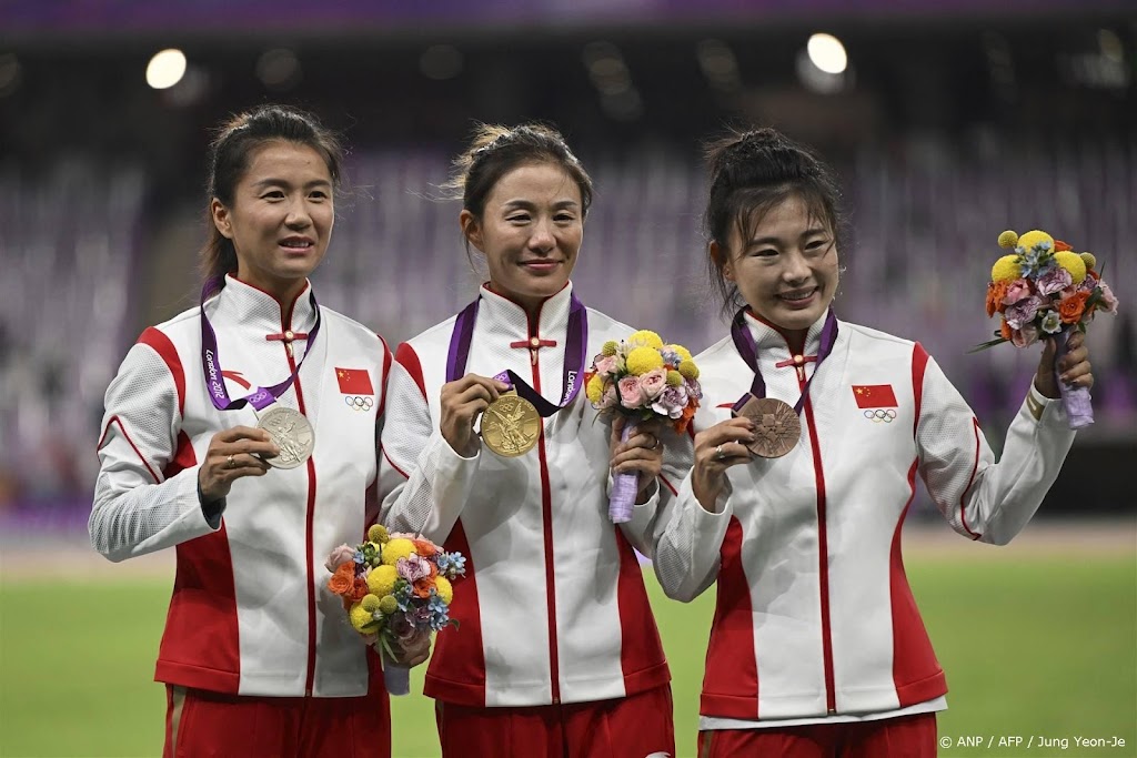 China eerste in medailleklassement, TeamNL nog zonder succes