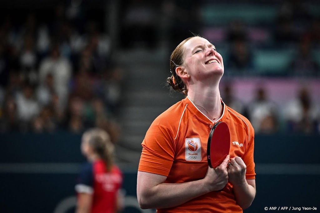 Tafeltennisster Eerland pakt haar moment met nieuwe ereronde