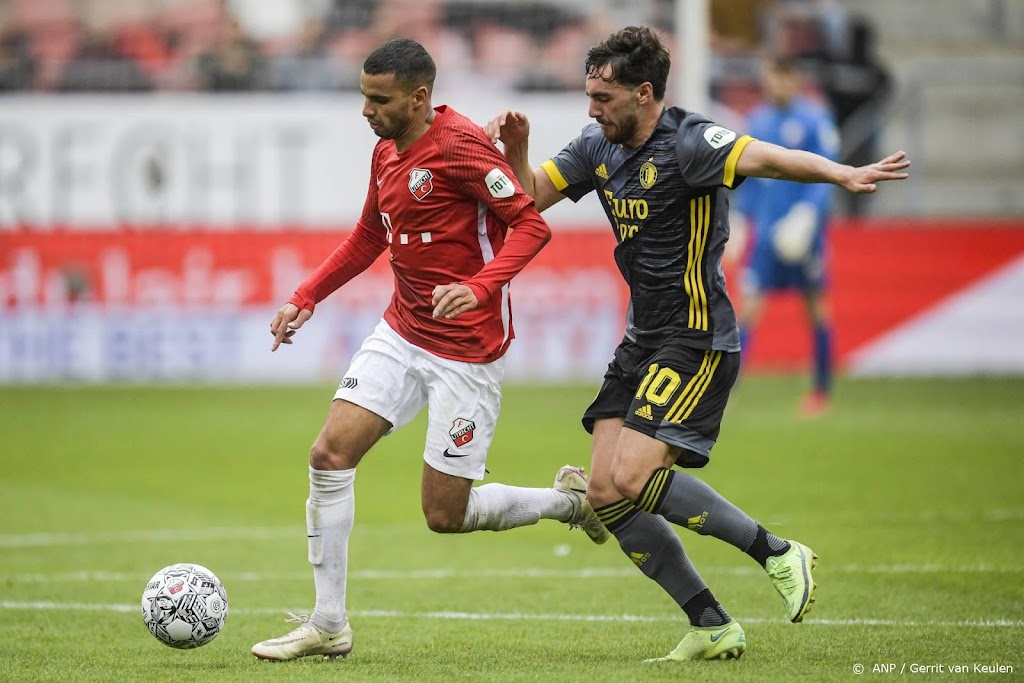 Feyenoord lijdt bij FC Utrecht eerste nederlaag van het seizoen
