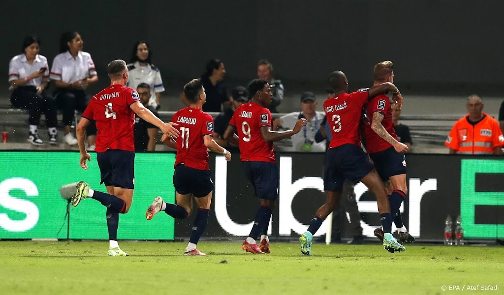 Eerste zege landskampioen Lille in Ligue 1