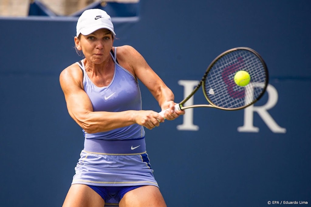 Halep op US Open uitgeschakeld door onbekende Oekraïense