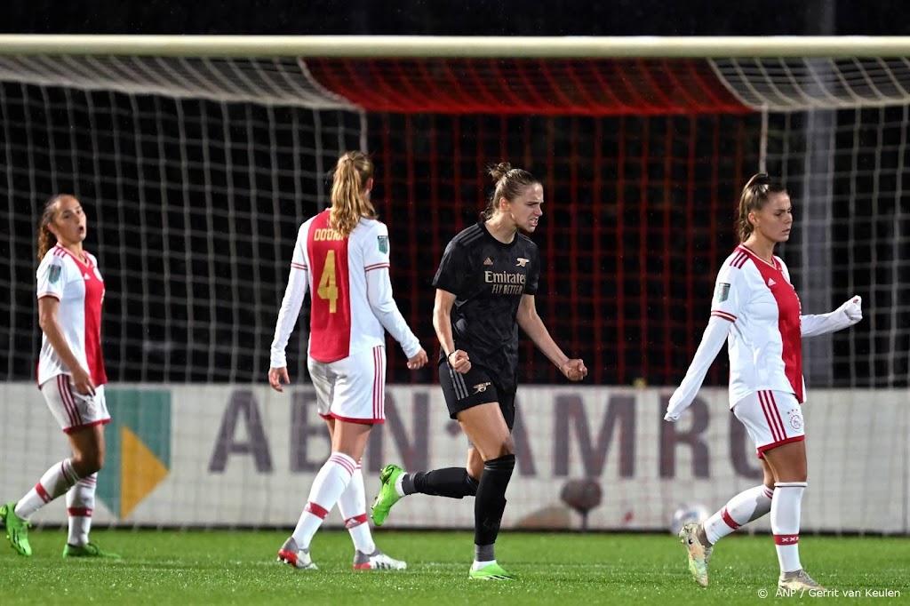 Ajax geeft toe dat doelen te klein waren voor CL-duel vrouwen