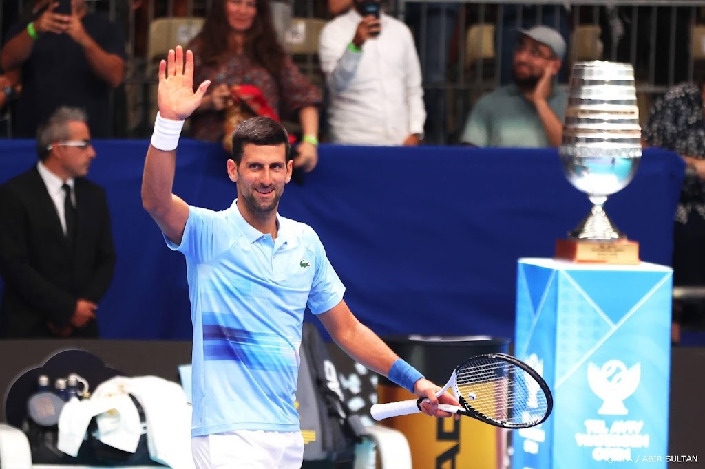 Djokovic maakt in Tel Aviv succesvolle rentree op ATP Tour
