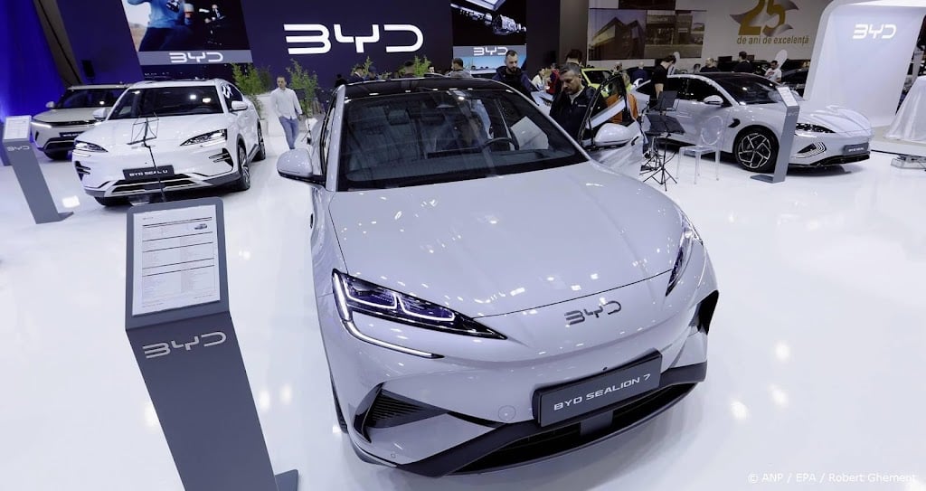 Chinese autofabrikanten breken verkooprecords in Europa