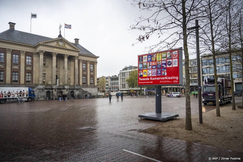 Kwart tot derde van de kiezers in grote steden heeft gestemd