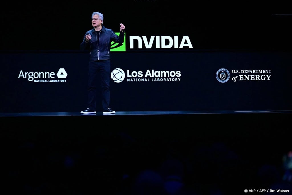 AI-chipconcern Nvidia 5 biljoen dollar waard op beurs