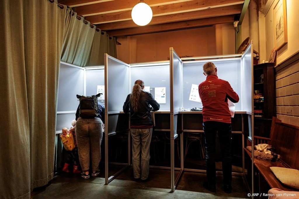 Stembureaus nog een half uur open