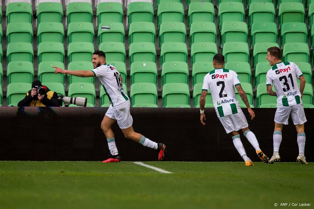 FC Groningen houdt Willem II met nipte zege van zich af