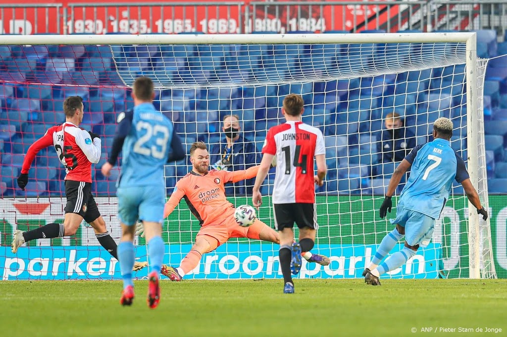 Doelman Marsman voorkomt nederlaag Feyenoord