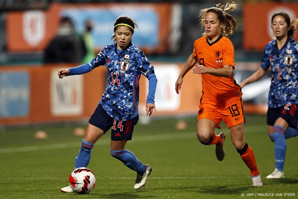Voetbalsters Oranje spelen in oefenduel gelijk tegen Japan