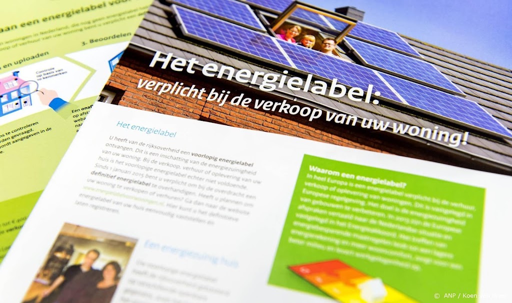 Kadaster: huizenkoper kiest vaak woning met duurzaam energielabel
