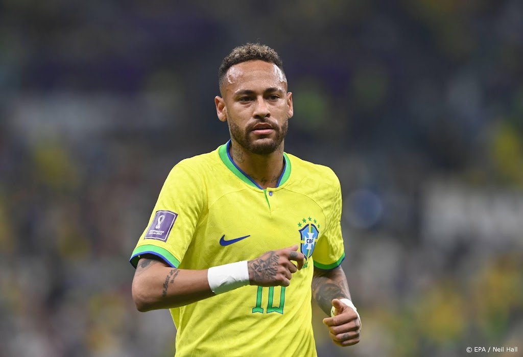 Braziliaanse vedette Neymar ook niet tegen Kameroen