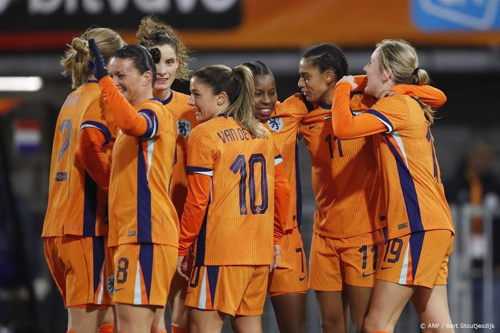 Voetbalsters Oranje rekenen af met China: 4-1
