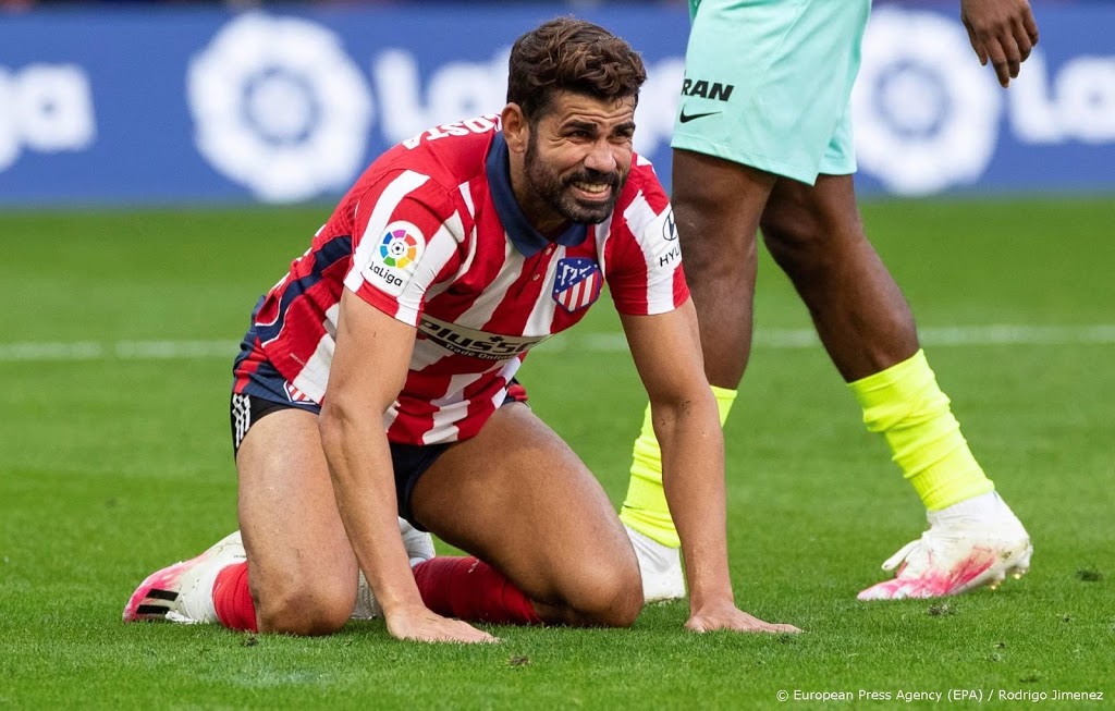 Costa op eigen verzoek per direct weg bij Atlético Madrid