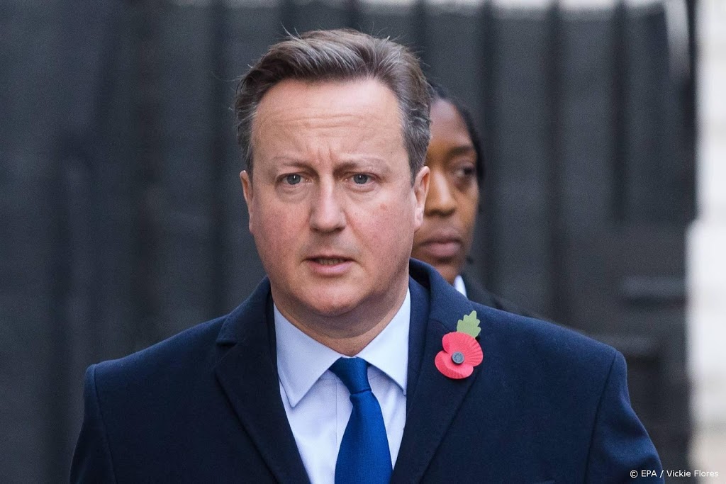 'Britse oud-Premier Cameron onder vuur voor banden met Greensill'