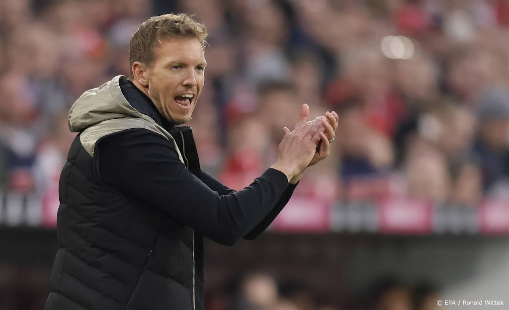 Trainer Nagelsmann boos na 'lusteloos' optreden kampioen Bayern