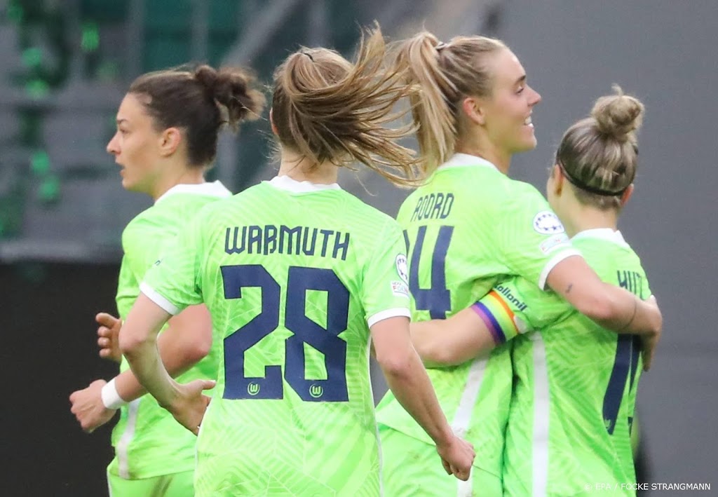 Roord scoort voor Wolfsburg, Barcelona in finale Champions League