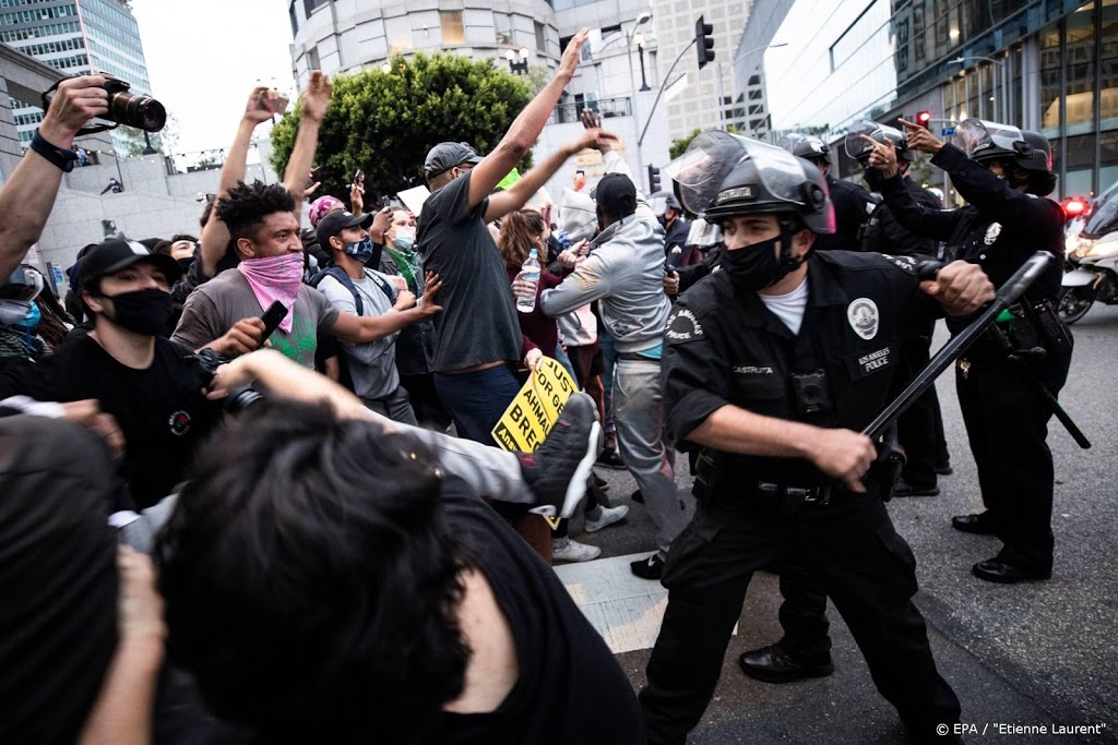 Noodtoestand in Amerikaanse stad Atlanta na geweld bij protest