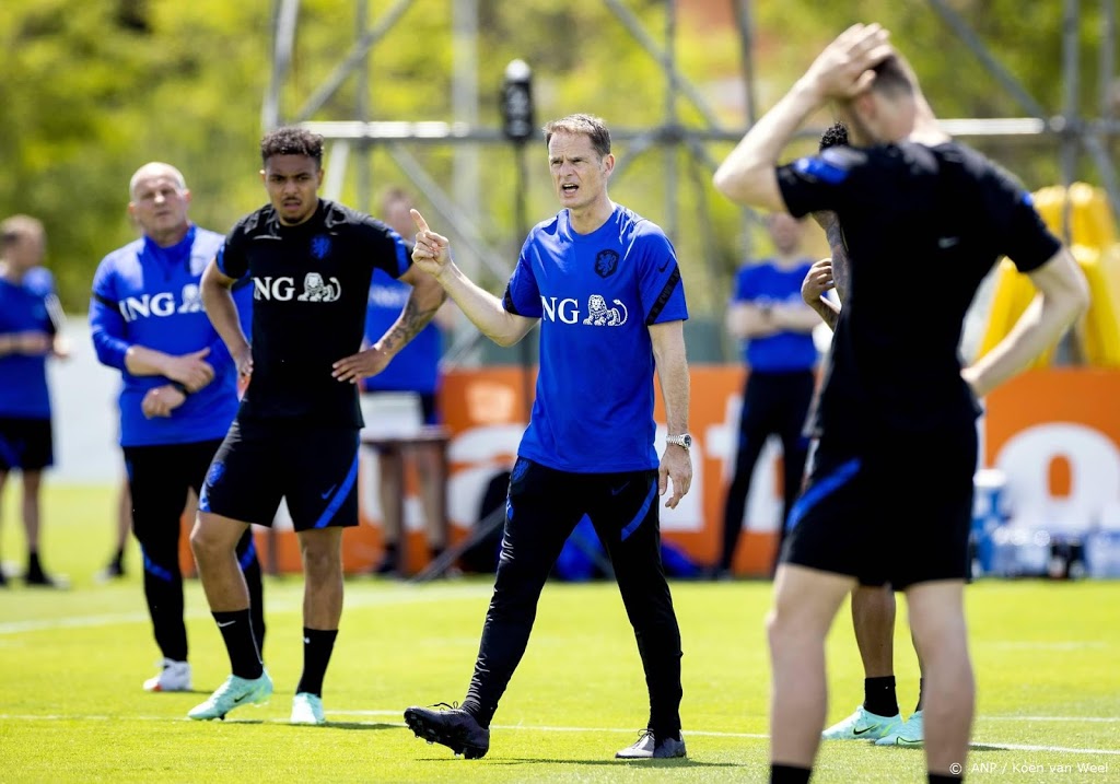 Volledig focussen is toverwoord van De Boer richting EK