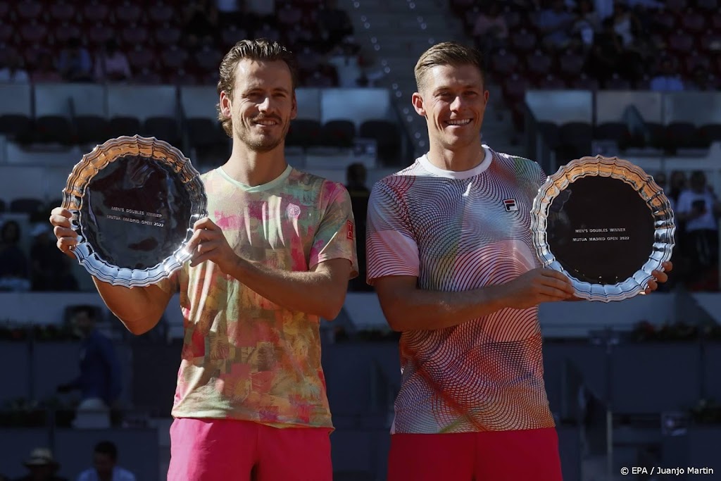 Koolhof 'team to beat' in Nederlands getint dubbeltoernooi Parijs