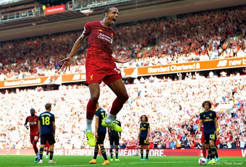 Kampioen Liverpool tot einde seizoen zonder Matip