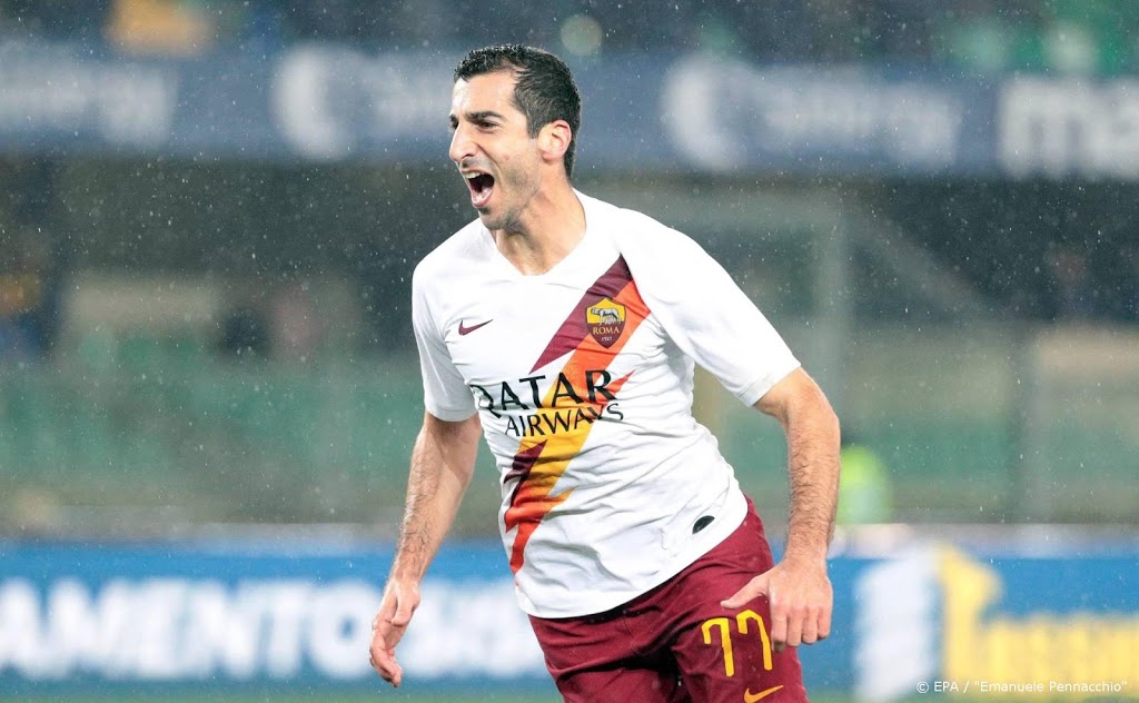 Mkhitaryan voorlopig nog bij AS Roma