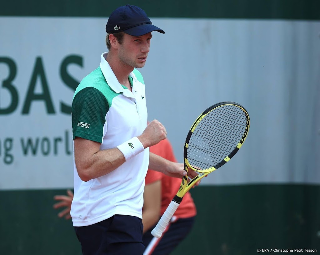 Debutant Van de Zandschulp naar tweede ronde Wimbledon