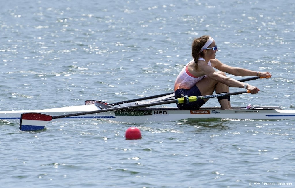 Roeister Souwer wint B-finale skiff op Spelen in Tokio