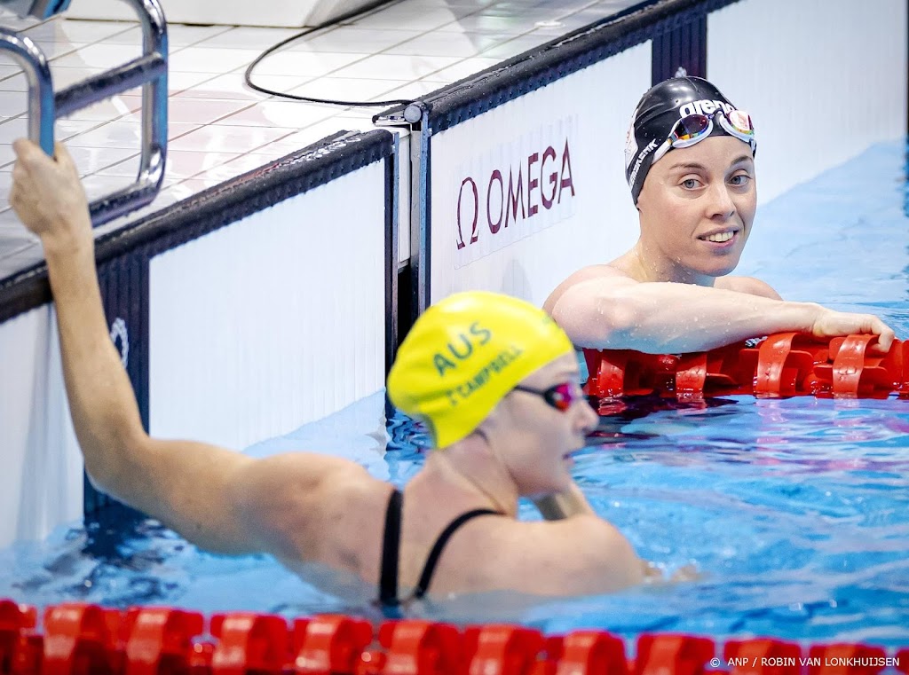 Heemskerk zesde in olympische finale 100 vrij, goud voor McKeon