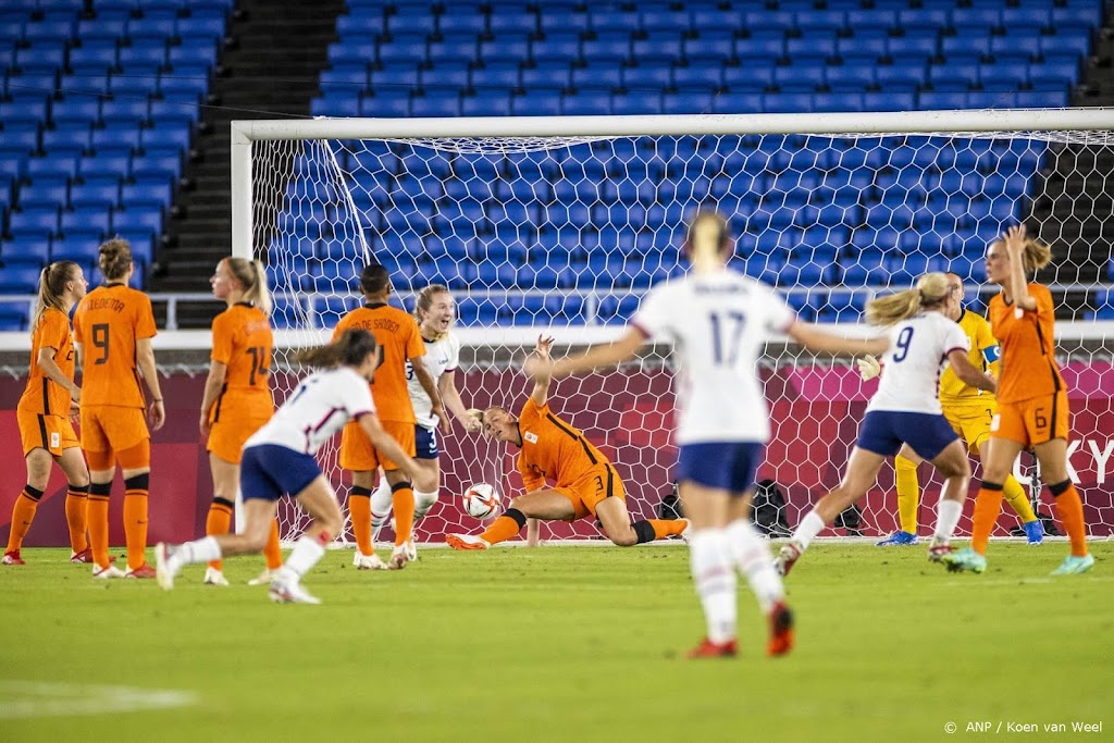 Voetbalsters via strafschoppen uitgeschakeld op Spelen