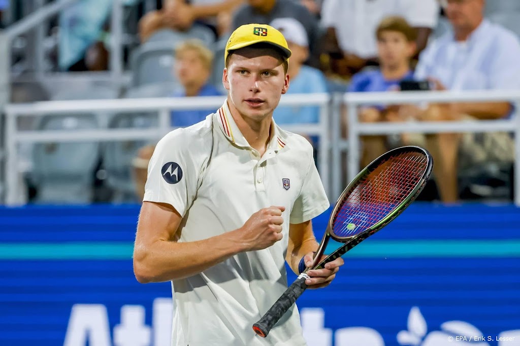 Tennisser Brooksby verslaat zesvoudig kampioen Isner in Atlanta