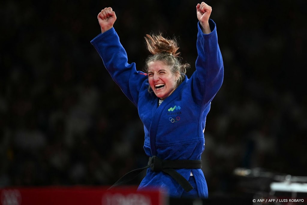 Judoka Leski bezorgt Slovenië eerste gouden medaille bij Spelen