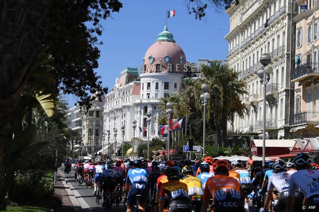 Tourpeloton vertrokken met drie renners minder