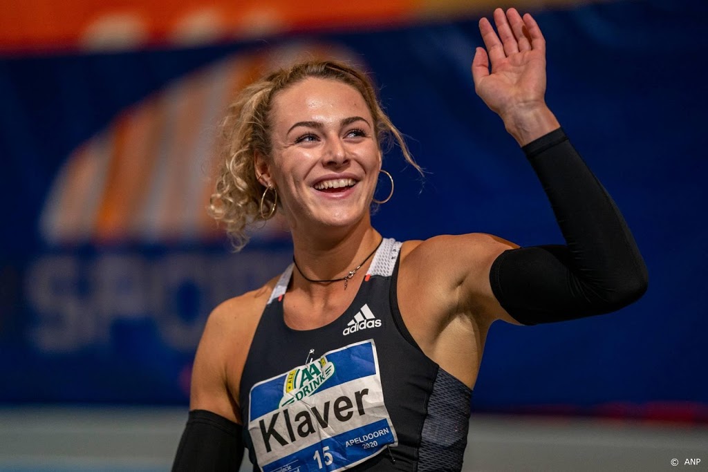 Atlete Klaver spurt naar Nederlandse titel 200 meter
