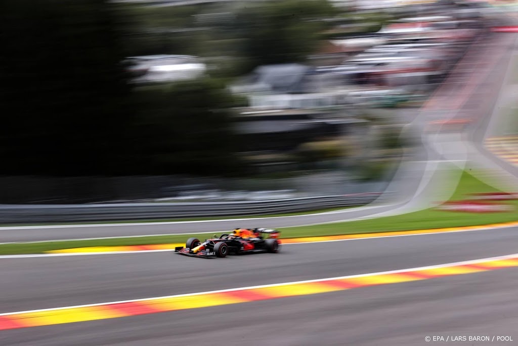 Verstappen derde in Spa achter ongenaakbare Hamilton
