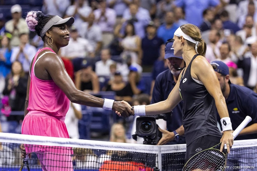 Venus Williams in eerste ronde uitgeschakeld op US Open