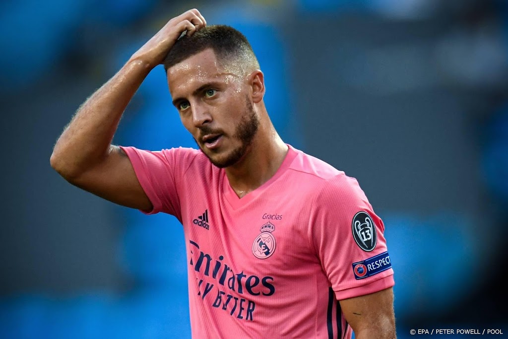Hazard opnieuw met blessure aan de kant bij Real Madrid