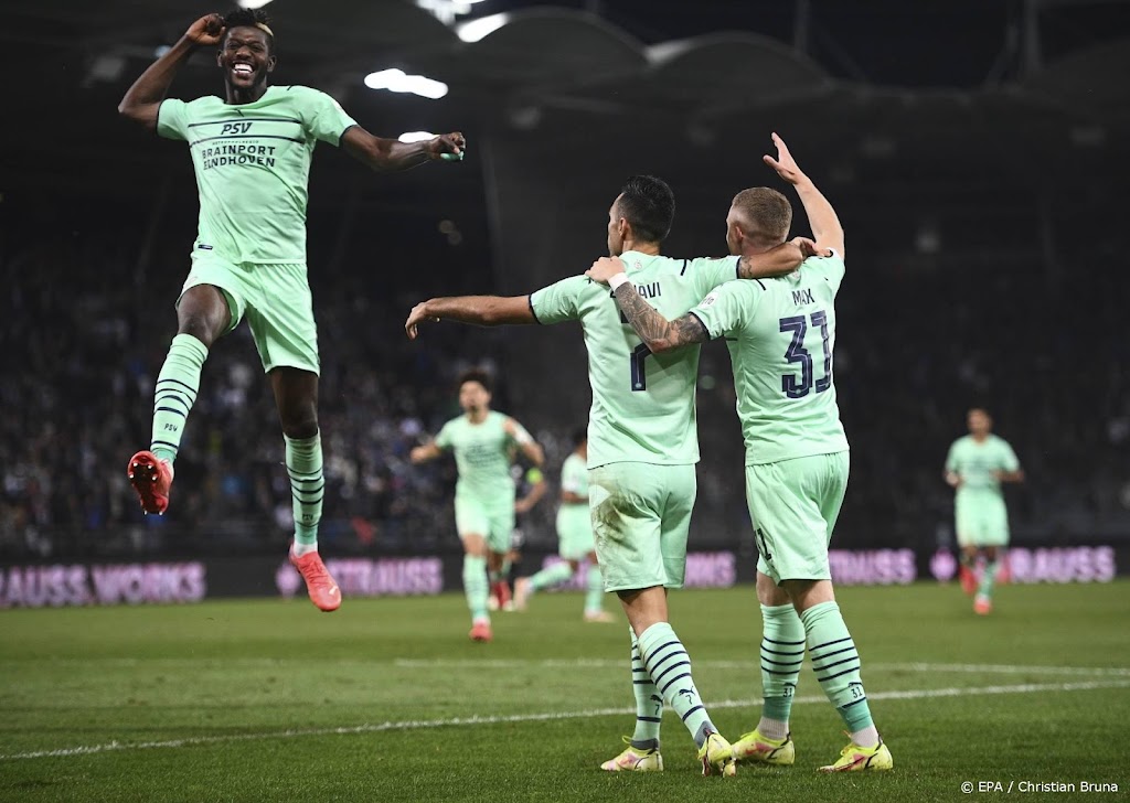 PSV doet na zege bij Sturm Graz goed mee in Europa League