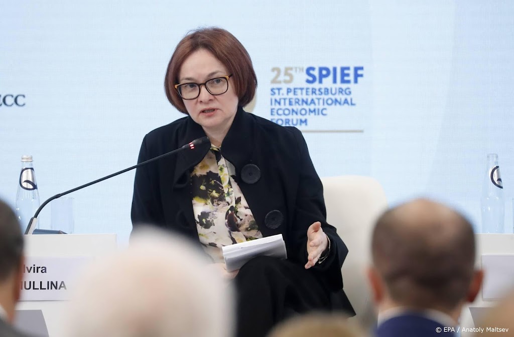 Baas centrale bank Rusland op Amerikaanse en Britse sanctielijst