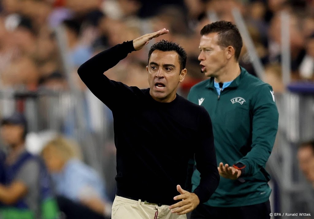 Vele blessures frustreren FC Barcelona-trainer Xavi