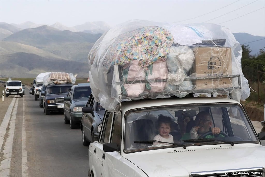 VN: meer dan 100.000 mensen vertrokken uit Nagorno-Karabach