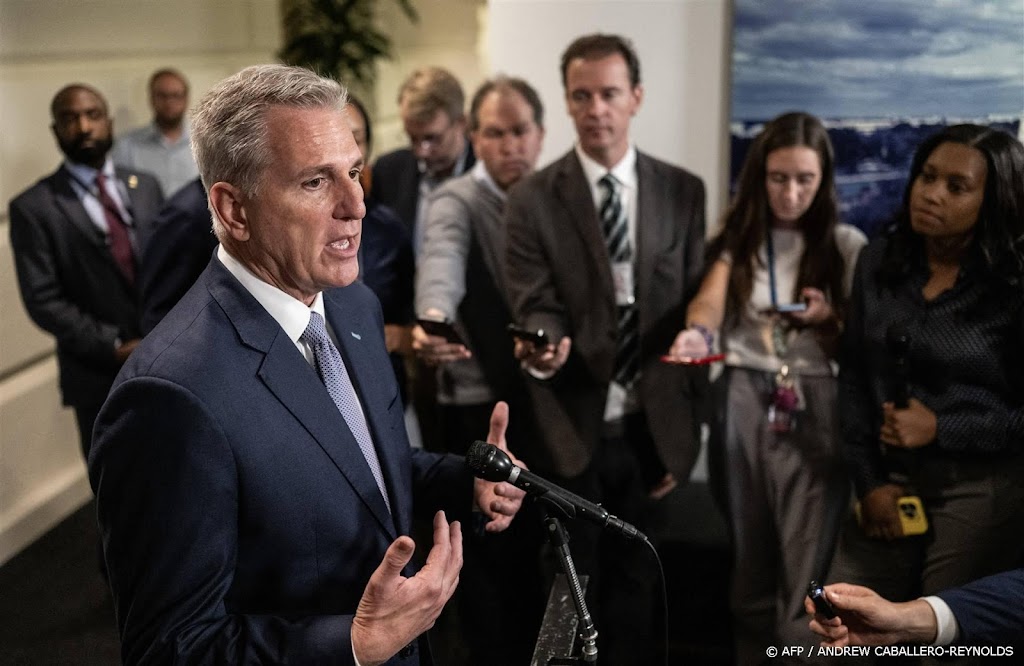 Republikein McCarthy komt met voorstel om shutdown af te wenden