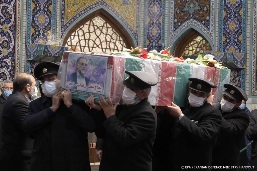 Iran begraaft vermoorde wetenschapper Fakhrizadeh