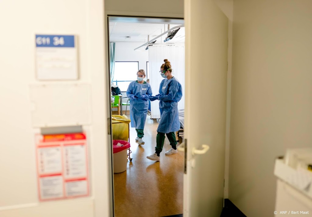 Iets meer coronapatiënten opgenomen in ziekenhuizen