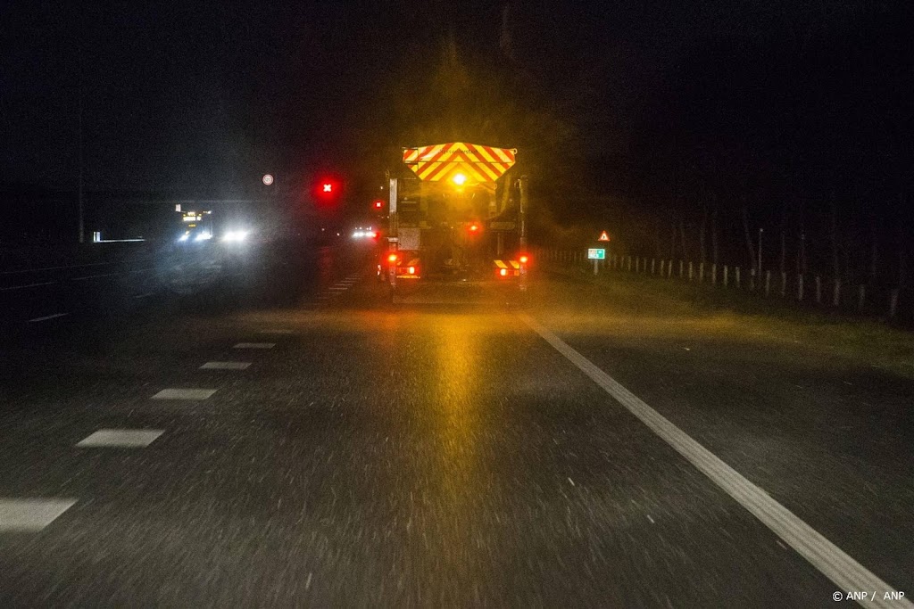 Eerste landelijke strooiactie aan het begin van het winterseizoen