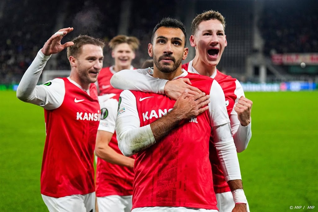 AZ mag blijven hopen na minieme overwinning op Zrinjski Mostar