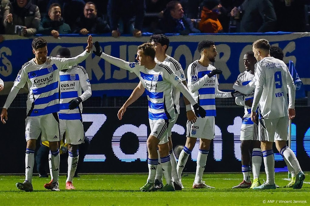 PEC Zwolle weg van onderste plekken na winst op Sparta