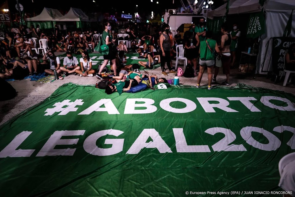 Argentinië legaliseert abortus
