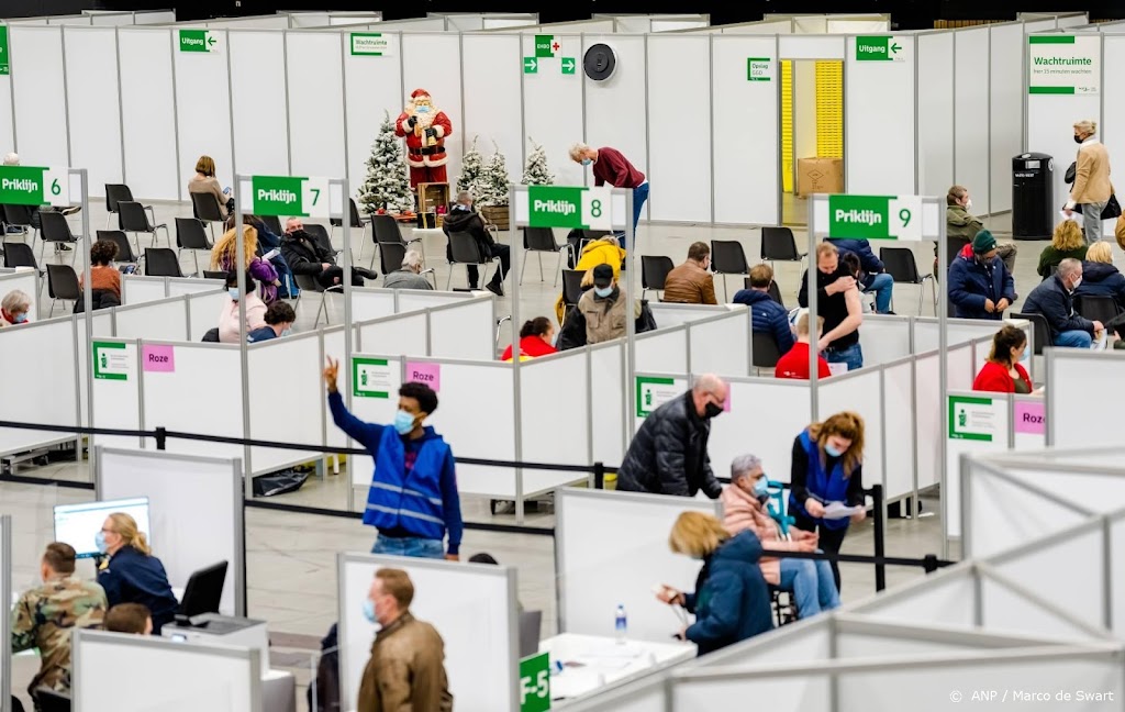 Totaal ruim 3,7 miljoen boosterprikken gezet, dagrecord voor GGD