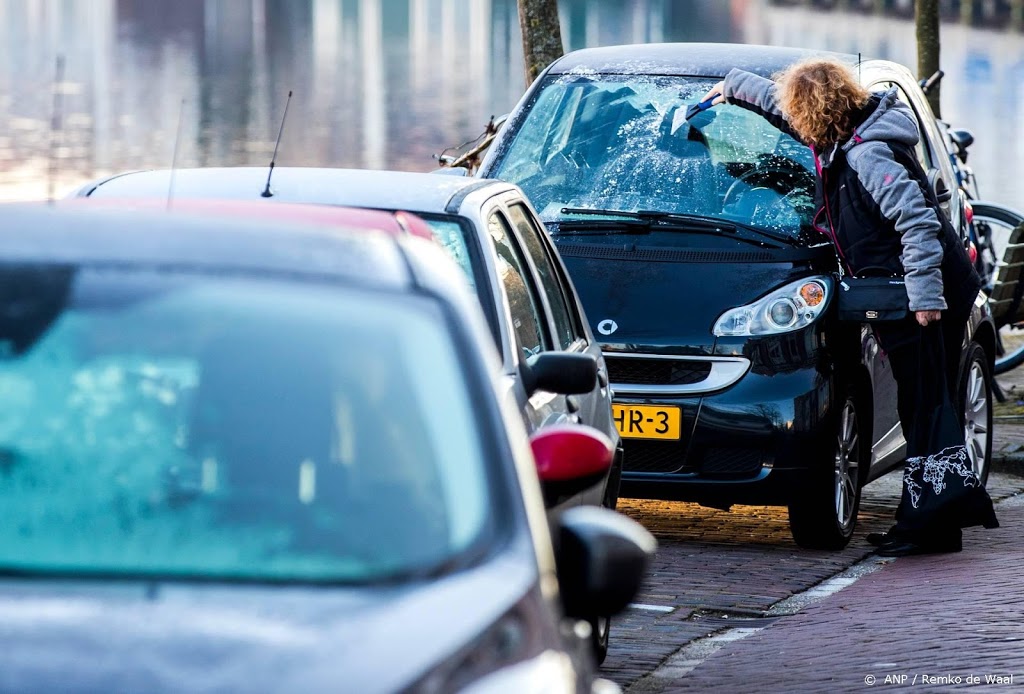 Eerste officiële matige vorst in ruim twee jaar tijd in De Bilt